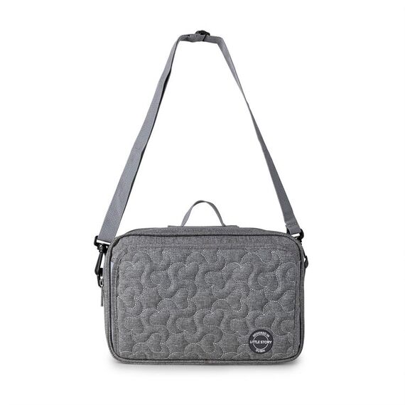 Little Story Baby Diaper Changing Clutch Kit, Color: Dark Grey, 2 image