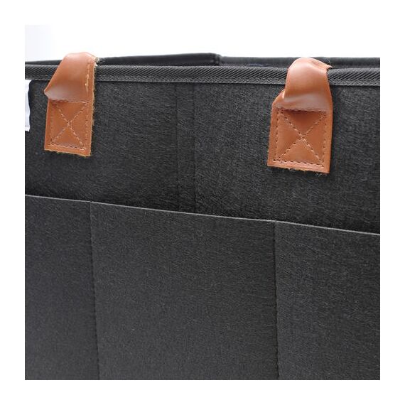 Little Story Diaper Caddy With Travel Pouch Large, Color: Black, 3 image