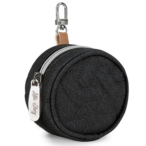 Little Story Quilted Diaper Backpack With Pacifier Bag And Stroller Hooks, 6 image