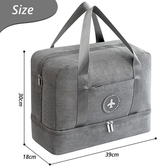 Little Story Travel Bag, Color: Grey, 7 image