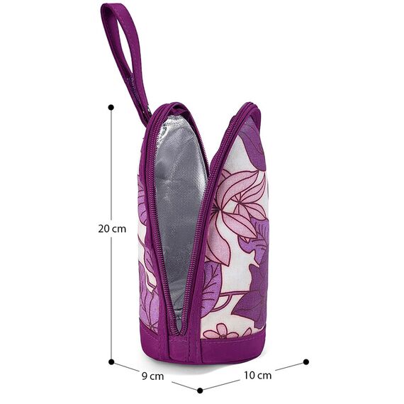 Little Story Insulated Bottle Bag, Color: Floral, 10 image