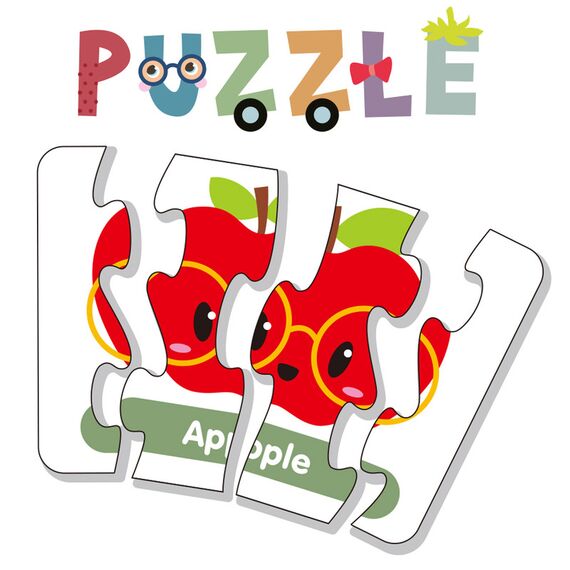 Little Story 20-In-1 Matching Puzzle Educational & Fun Game, Color: Colorful, 3 image