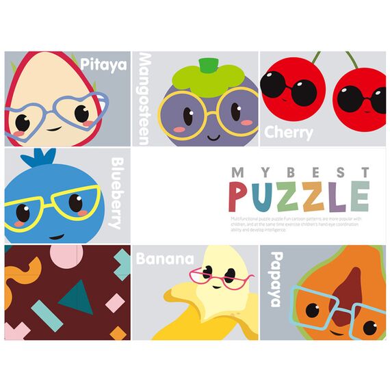 Little Story 20-In-1 Matching Puzzle Educational & Fun Game, Color: Colorful, 4 image