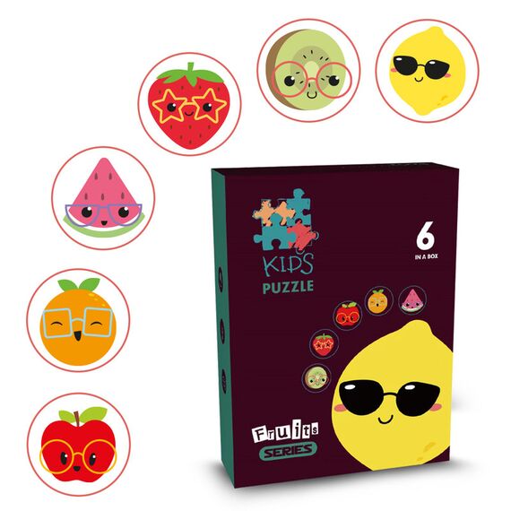 Little Story 6-In-1 Matching Puzzle Educational & Fun Game, Color: Multicolor