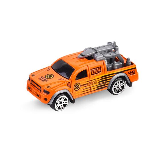 Little Story Alloy Sliding Pickup Toy Truck 6 Pcs - Multicolor, 4 image