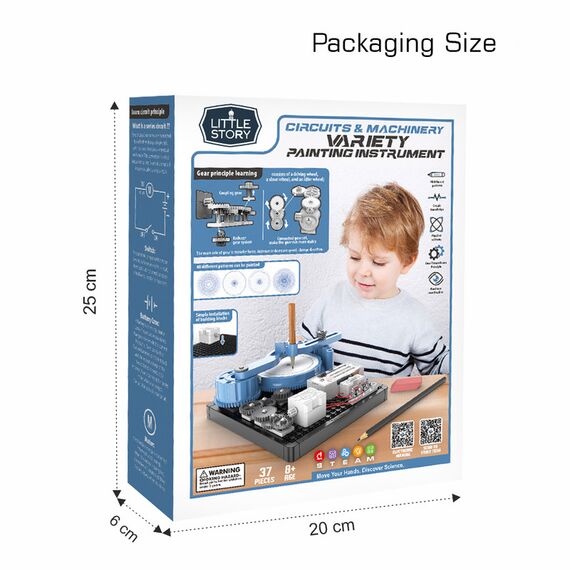 Little Story Diy Electrical Painting Plotter Instrument 36 Pcs Stem Series, 22 image