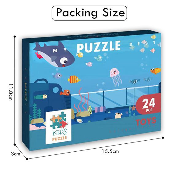 Little Story Jigsaw Puzzle Life Under Water 24 Pcs, 11 image