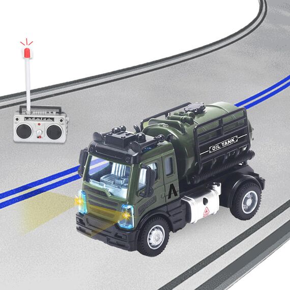Little Story Kids Toy Military Truck With Remote Control, 4 image