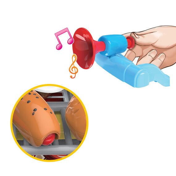 Little Story Role Play Bbq Station / Food Cart (33 Pcs) - Blue, 4 image