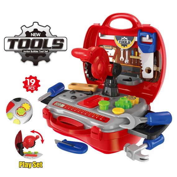 Little Story Role Play Junior Builder Toolbox Set 19 Pcs, 6 image