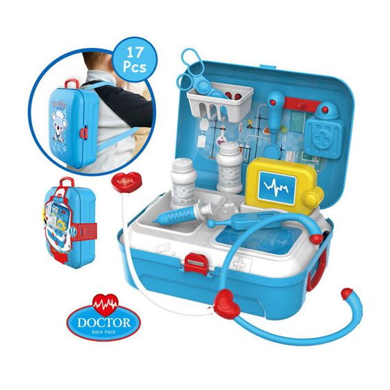Little Story Role Play Doctor Set Box Backpack 17 Pcs, 2 image