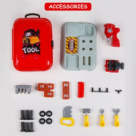 Little Story Role Play Builder Toolbox Backpack 25 Pcs, 8 image