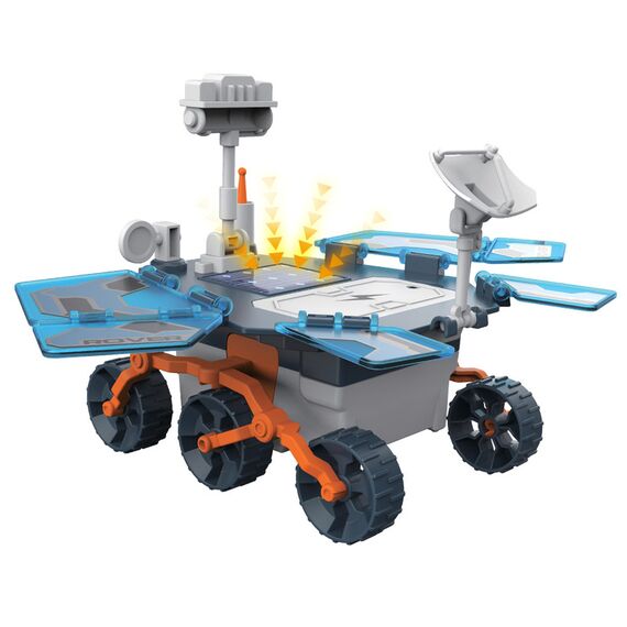 Little Story Diy Solar Mars Exploration Rover 46 Pcs Stem Series Blue, Color: Blue, 10 image