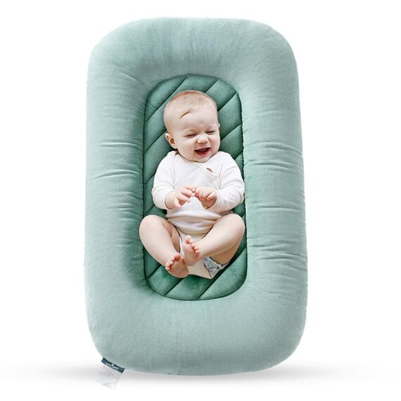 Little Story Portable Lounger Sleeping Pod Green, Color: Green, 2 image