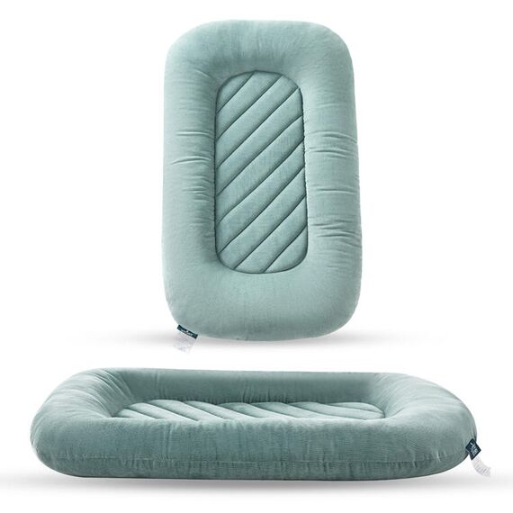 Little Story Portable Lounger Sleeping Pod Green, Color: Green, 11 image