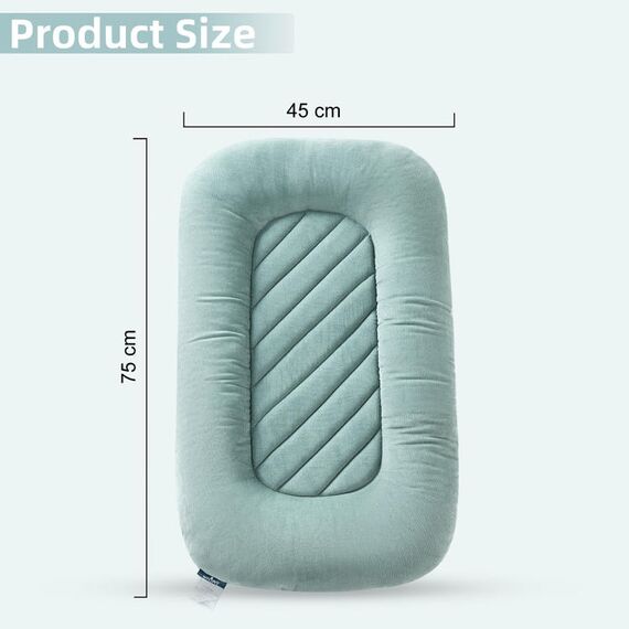 Little Story Portable Lounger Sleeping Pod Green, Color: Green, 17 image