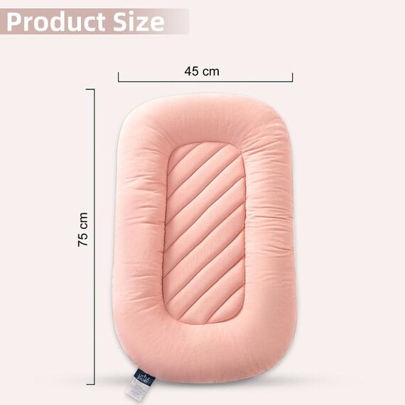 Little Story Portable Lounger Sleeping Pod Green, Color: pink, 14 image