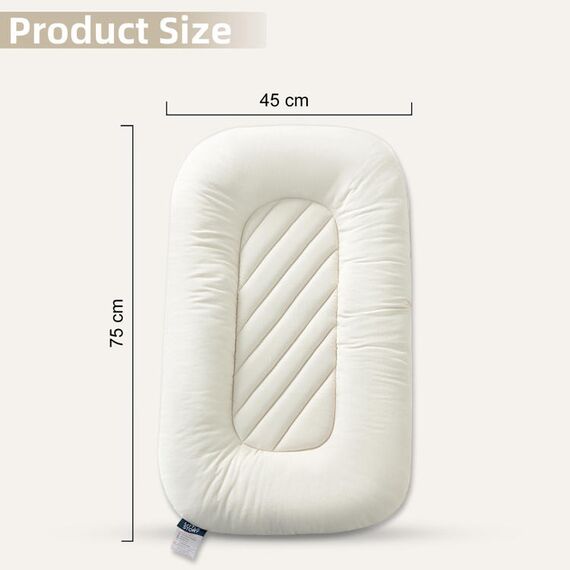 Little Story Portable Lounger Sleeping Pod Green, Color: White, 15 image