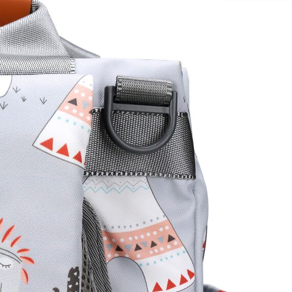 Little Story Styler Diaper Backpack Black, Color: Polar Bear Grey, 38 image