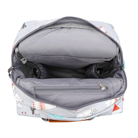 Little Story Styler Diaper Backpack Black, Color: Polar Bear Grey, 42 image