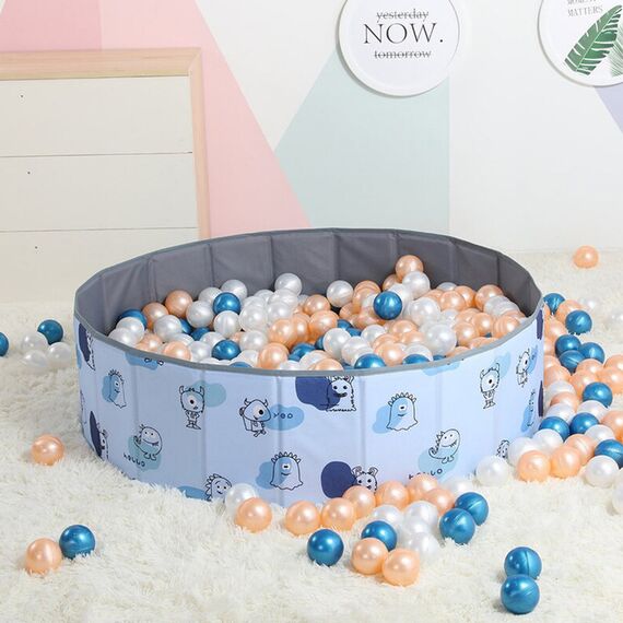 Little Story Portable Ball Pit With 90 Balls And Carry Bag Multicolor 6+ Months, 21 image