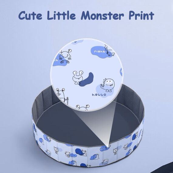 Little Story Portable Ball Pit With 90 Balls And Carry Bag Multicolor 6+ Months, 23 image