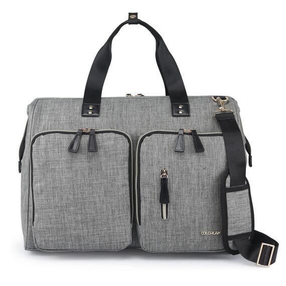Little Story Gabrielle Mom Dad Xl Travel Diaper Bag With Diaper Changing Mat 30L, 8 image