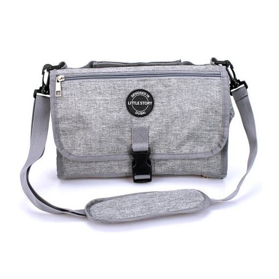 Little Story Diaper Changing Station Kit - Grey, 5 image