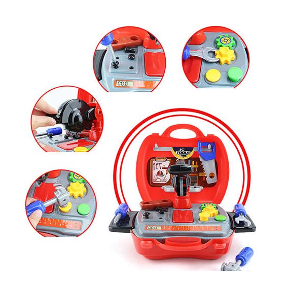 Little Story Role Play Junior Builder Toolbox Set 19 Pcs, 9 image