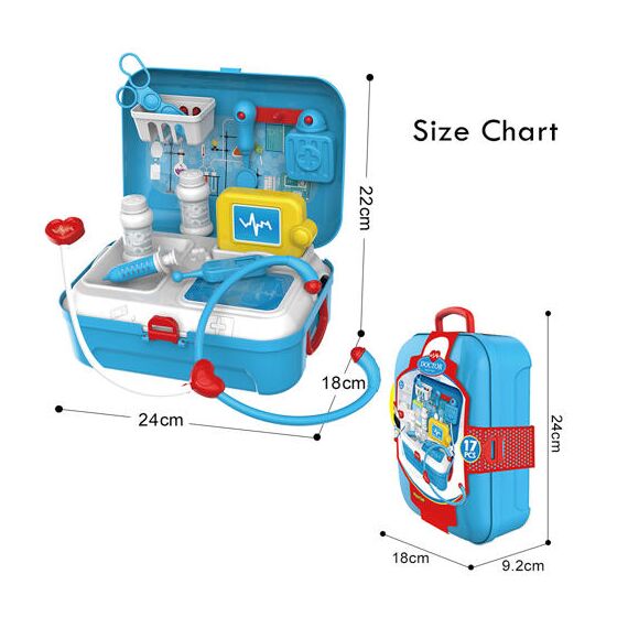 Little Story Role Play Doctor Set Box Backpack 17 Pcs, 11 image