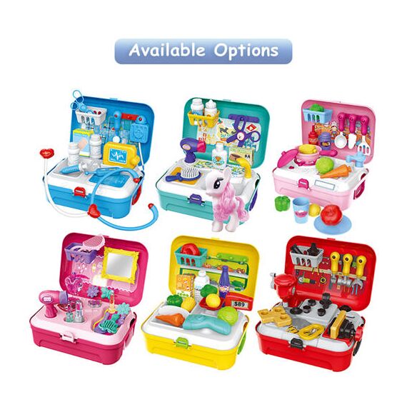 Little Story Role Play Doctor Set Box Backpack 17 Pcs, 13 image