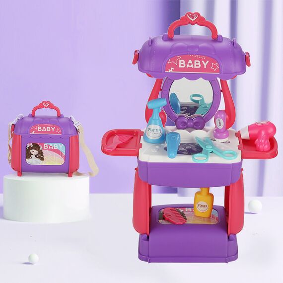 Little Story Role Play Salon Satchel 3 In 1 Mode 21 Pcs, 5 image