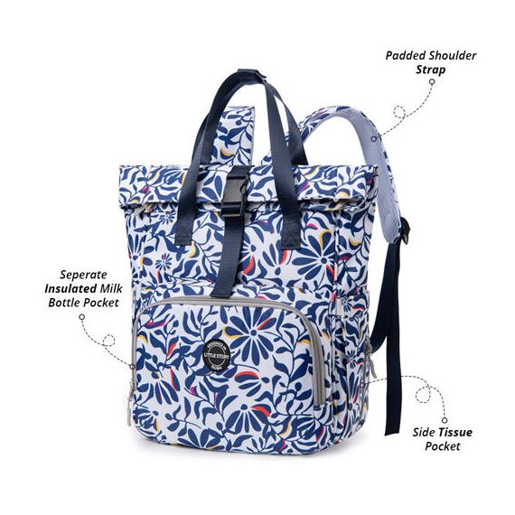 Little Story Spring Diaper Bag 16L, 13 image