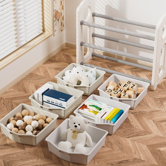Little Story Kids Toys Storage With 6 Storage Boxes 6+ Months, 8 image