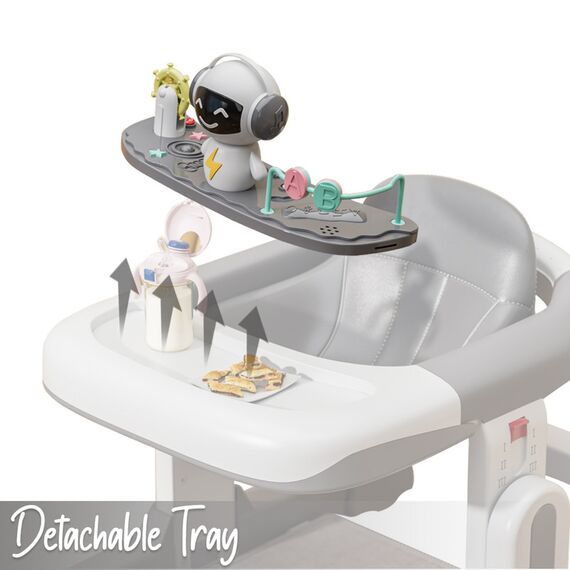 Little Story Adjustable Baby Walker Foldable Lightweight Design With Interactive Toys 6–18 Months En1273-2020 Certified, 17 image
