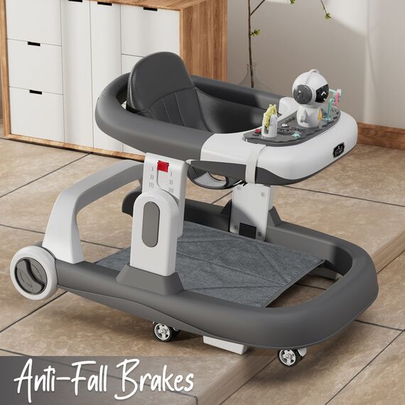Little Story Adjustable Baby Walker Foldable Lightweight Design With Interactive Toys 6–18 Months En1273-2020 Certified, 23 image