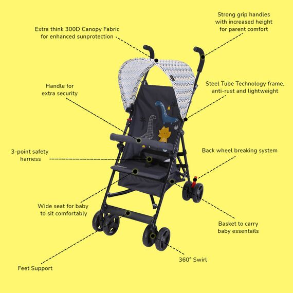Little Story Playard + Stroller & Diaper Bag Set, 46 image