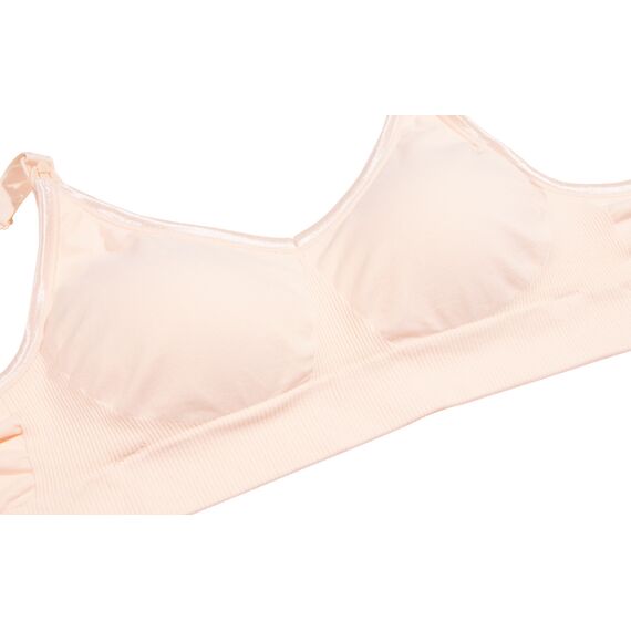 Okus Original Full Cup Maternity & Nursing Bra, Color: Beige, Maternity Size: XL, 5 image