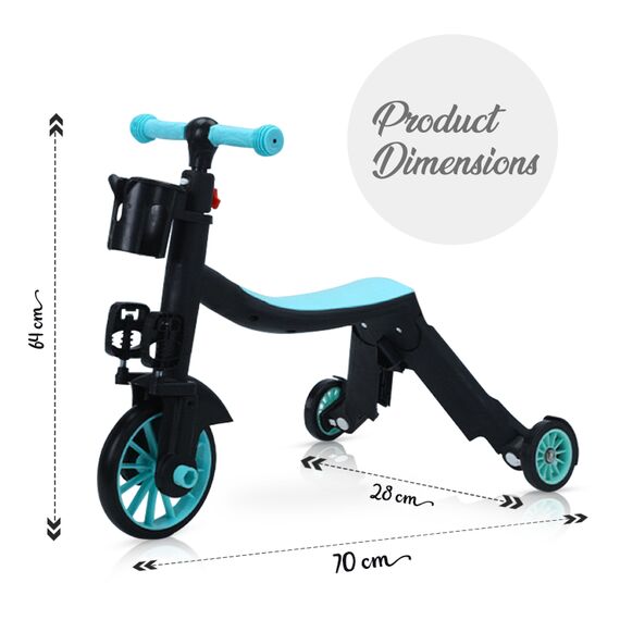 Little Story Multifunctional Kids Scooter Balance Bike Tri Cycle 18 Months–9 Years, 27 image