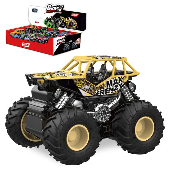 Little Story 8 Pieces 4X4 Inertia Toy Car Set 3+ Years, 4 image
