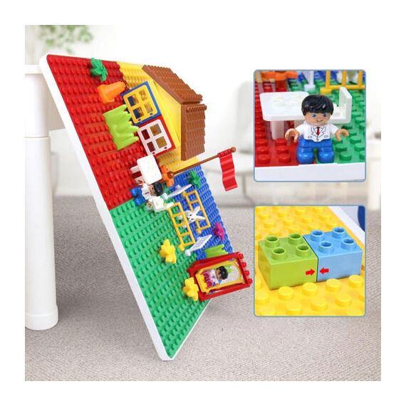 Little Story 4In1 Activity And Block Table With 50 Blocks Large 3+ Years, 4 image
