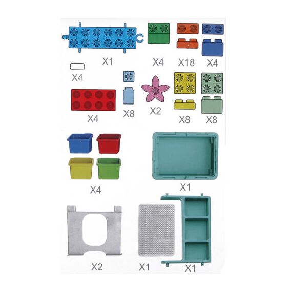 Little Story 3In1 Activity Table With 59 Blocks 3+ Years, 25 image