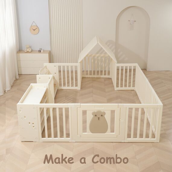 Little Story Kids Bookshelf With 2 Toy Storage Bins 6+ Months, 9 image