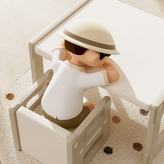 Little Story Kids Study Table With Chair 6+ Months, 13 image