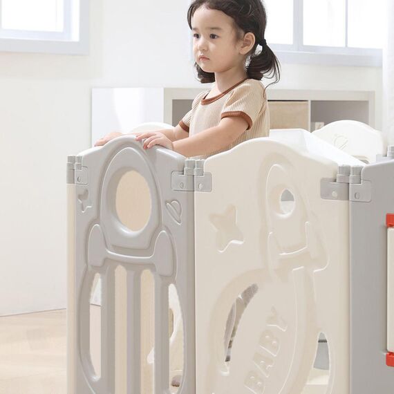 Little Story Portable Playpen With Basketball Hoop, 18 image