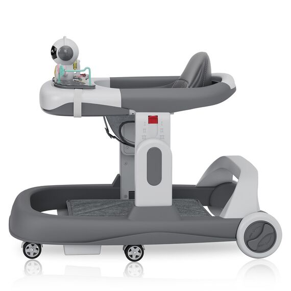 Little Story Adjustable Baby Walker Foldable Lightweight Design With Interactive Toys 6–18 Months En1273-2020 Certified, 3 image
