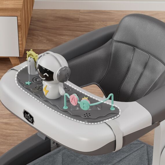 Little Story Adjustable Baby Walker Foldable Lightweight Design With Interactive Toys 6–18 Months En1273-2020 Certified, 15 image
