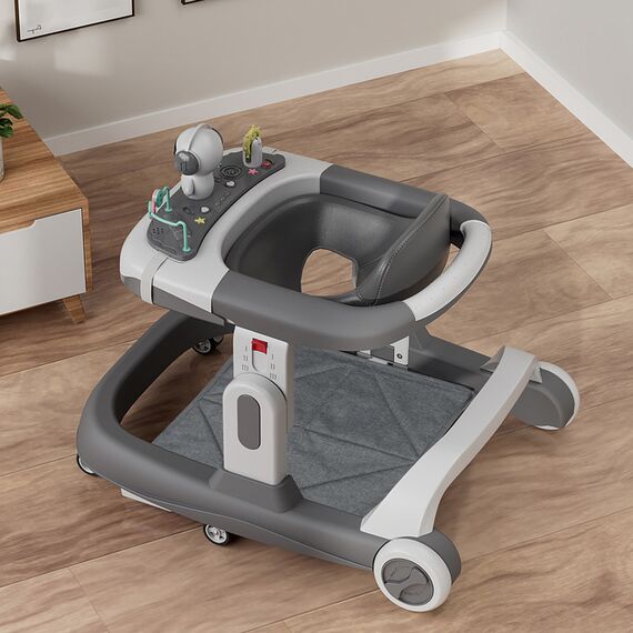 Little Story Adjustable Baby Walker Foldable Lightweight Design With Interactive Toys 6–18 Months En1273-2020 Certified, 34 image
