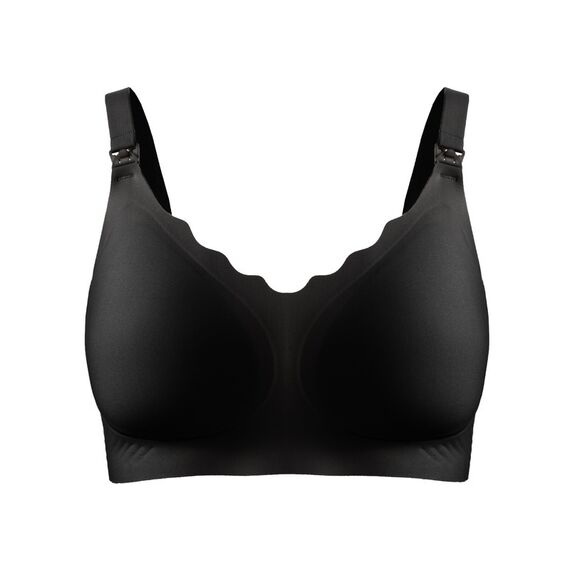 Okus Water Touch Seamless Maternity & Nursing Bra, Color: Black, Maternity Size: M