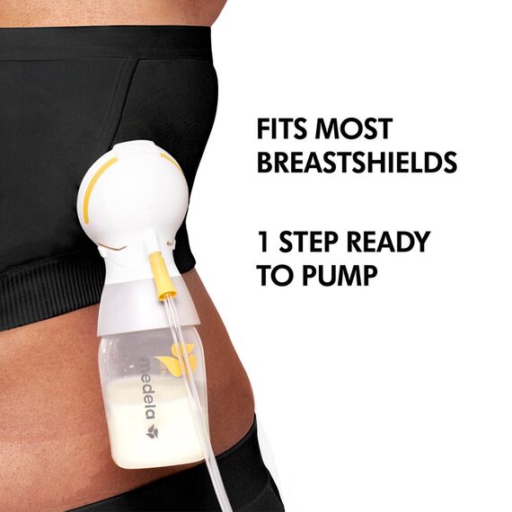 Medela Easy Expression Hands-Free Pumping Bra, Color: Black, Maternity Size: M, 2 image